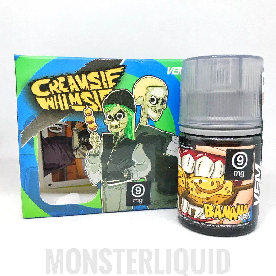 CREAMSIE WHIMSIE V1 BANANA BY VEM JUICE 9MG 60ML