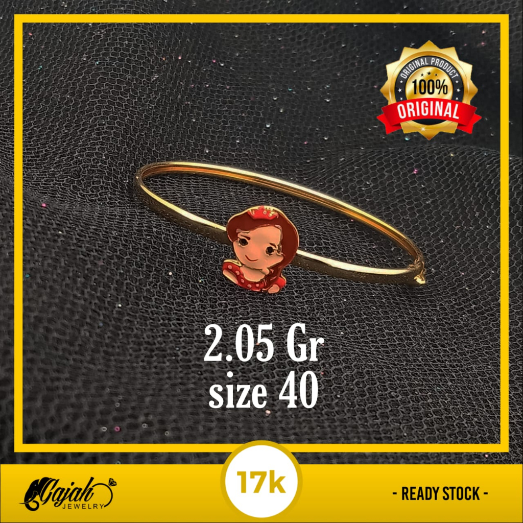 Gelang Anak Emas 17K - 2.05 Gr Kadar 750 - 5315