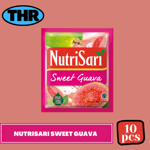 

Nutrisari Sweet Guava 1 Renceng isi 10pcs