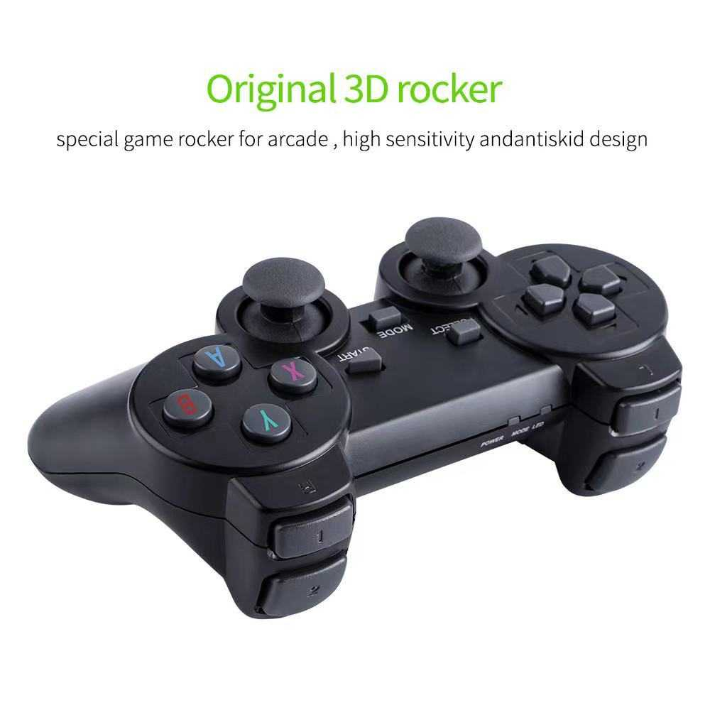 CANNO Game Stick 4K Mini Console Retro Wireless Controller 2.4G 64GB - M8