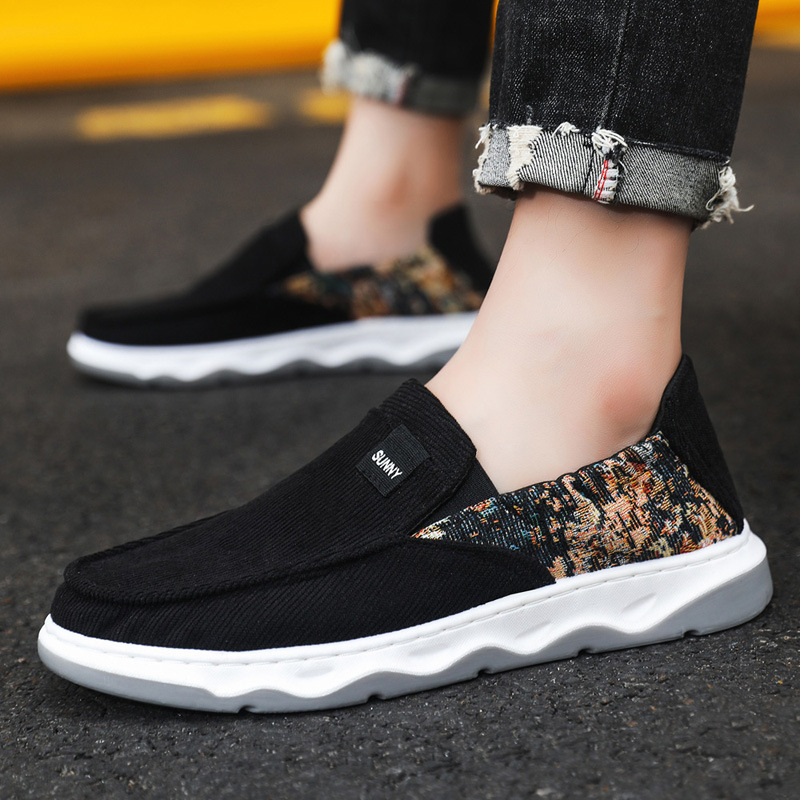 01219100 Sepatu Pria Import Slip On Fashion Sport Casual Formal Shoes