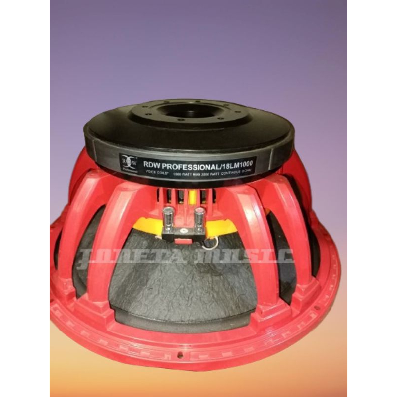 Speaker Komponen RDW 18 LM 1000 / 18 LM1000 - 18 inch