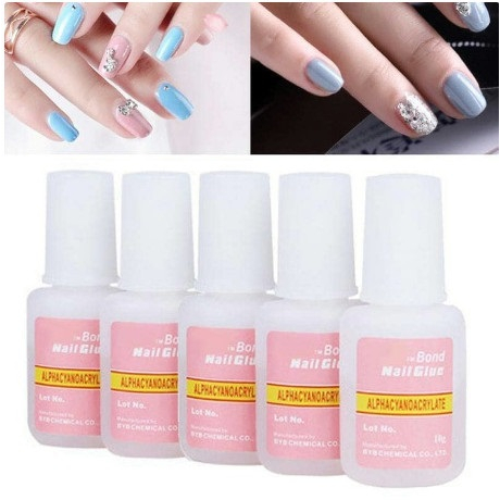 CSP173 – Lem Kuku Palsu / Nail Art BYB Bond Nail Glue 10g Cair