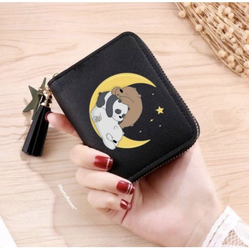 AFM Dompet Koin Dompet Wanita Motif Karakter Animal Random Cute