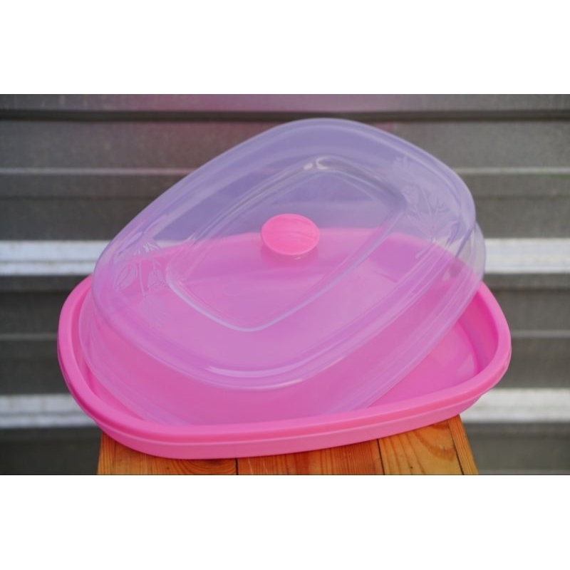Tempat Kue Oval Tulip - RJW - Wadah Makanan - Tempat Roti - Wadah Gorengan