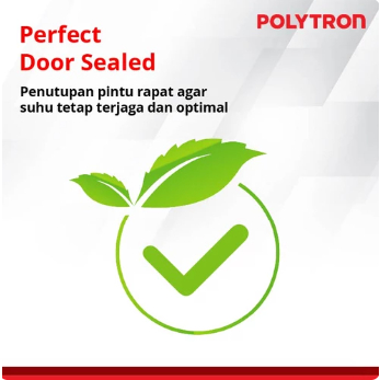 POLYTRON Kulkas 2 Pintu Belleza Varia 210 liter PRM 21DRX