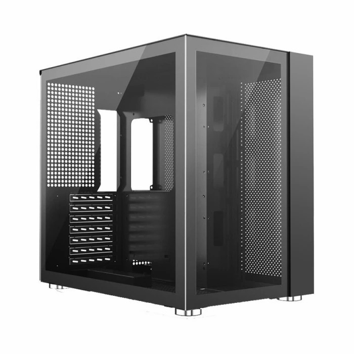 Casing VenomRX DAEMON XL BLACK - ATX Tempered Glass