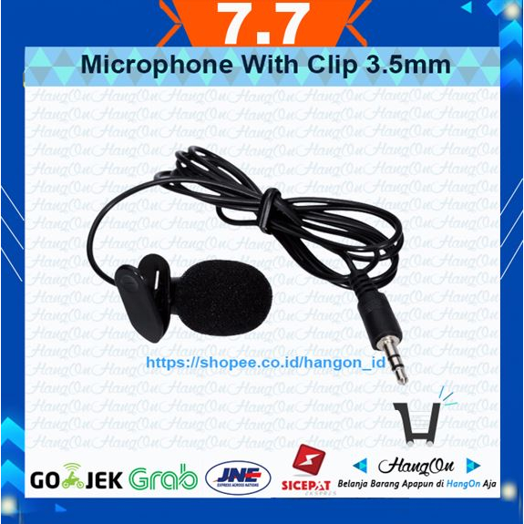 Microphone with Clip 3.5mm