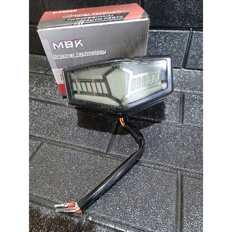 lampu belakang rx king led smoke lampu rem belakang rx king led runing