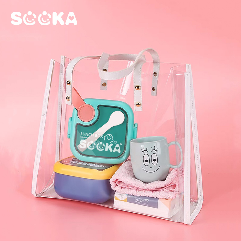 Sooka Kotak Makan Dinnerware Set For Kids Lunch Box Eco Friendly 750 ML Bahan PP Resin SK-ECA1138