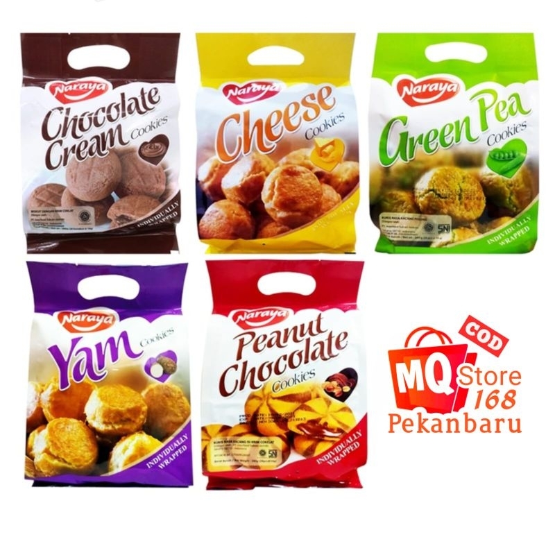 

Naraya Cookies Kue Enak all Variant isi 28pcs