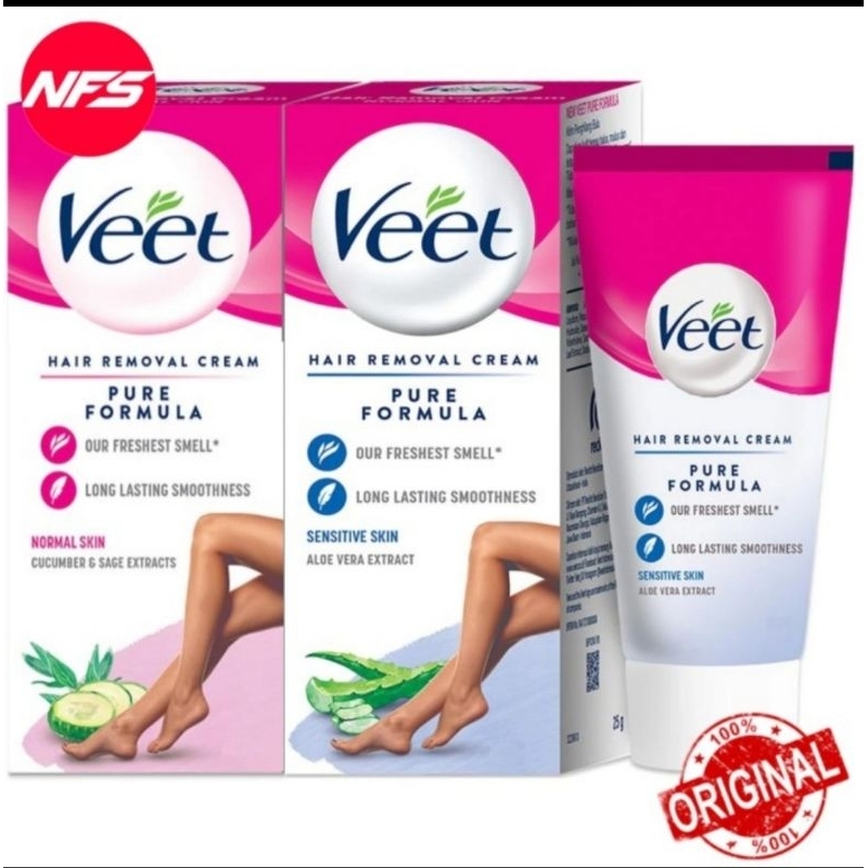 Veet Hair Removal Cream Normal Skin/Sensitive Skin 25 gr