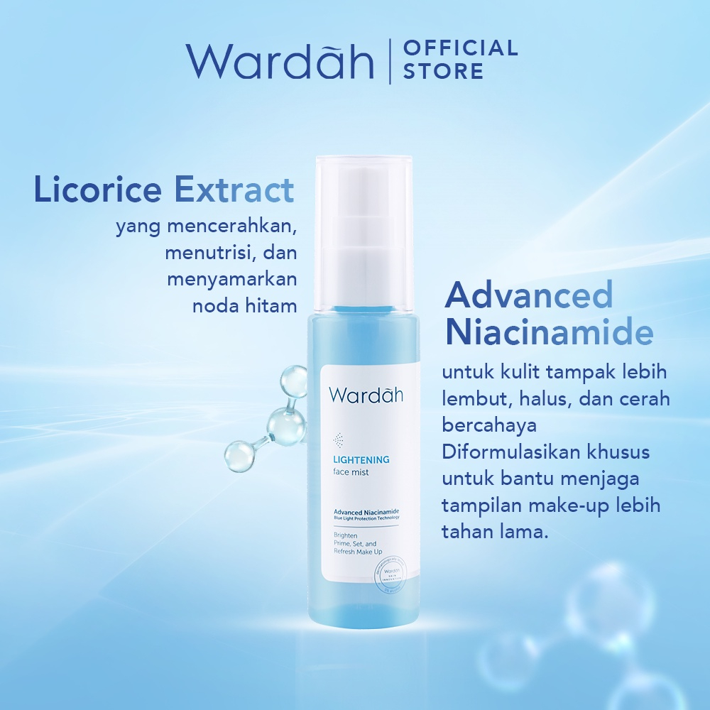 Wardah Lightening Face Mist - 60ml