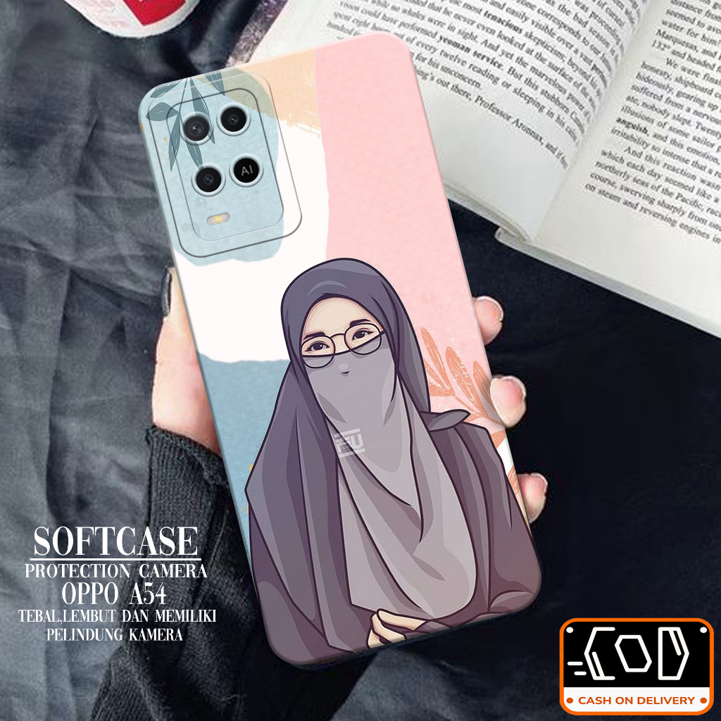 Softcase Oppo A54 Soft Protection Camera Case Oppo A54 Pelindung Belakang Oppo A54 Silikon Oppo A54 