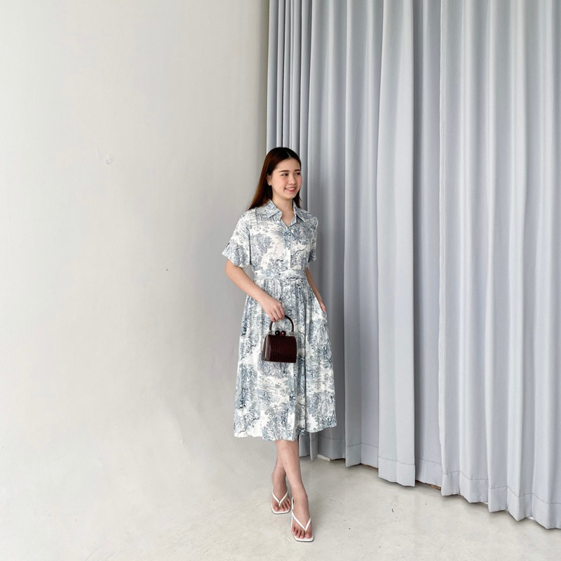 Mijoo Porcelaine Midi Dress