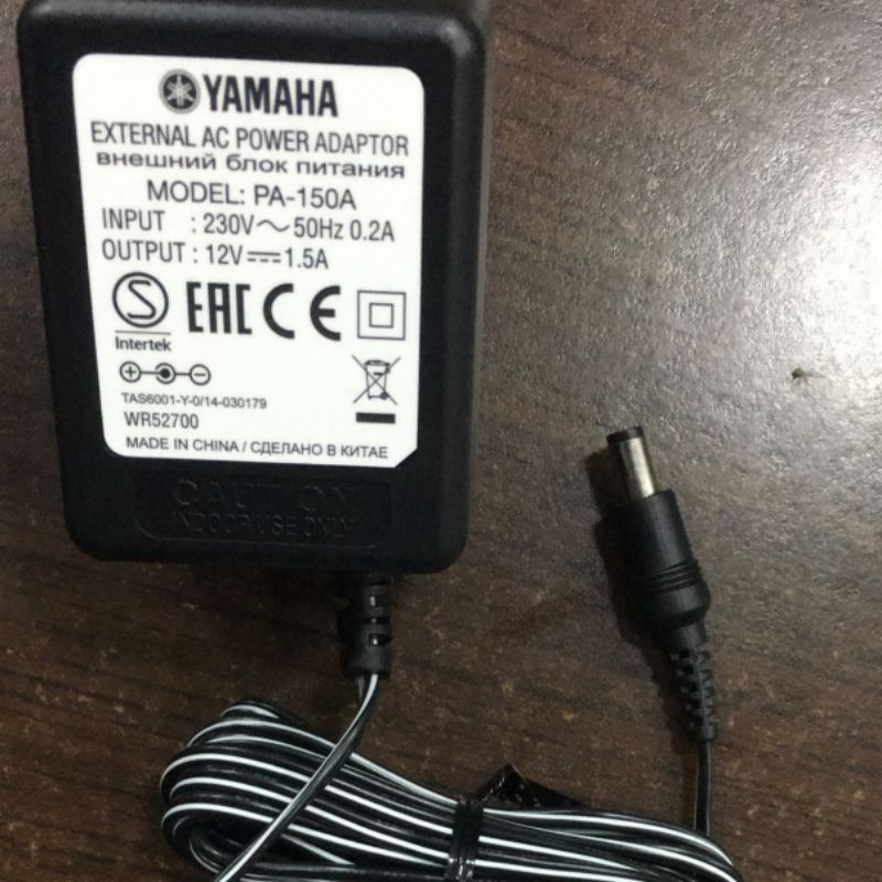 YAMAHA AC ADAPTOR KEYBOARD PA 150A