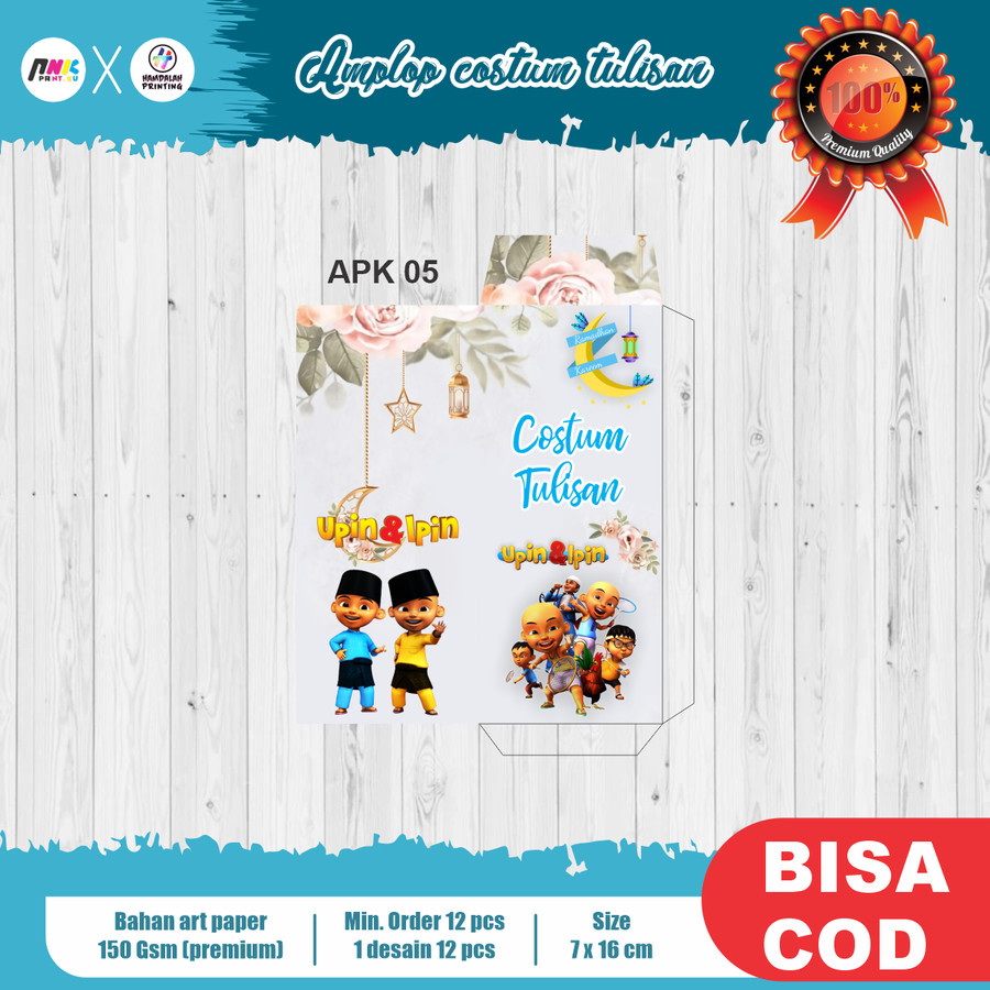

AMPLOP UANG TANPA LIPAT MODEL KARTUN COSTUM TULISAN BAHAN ART PAPER - APK 05