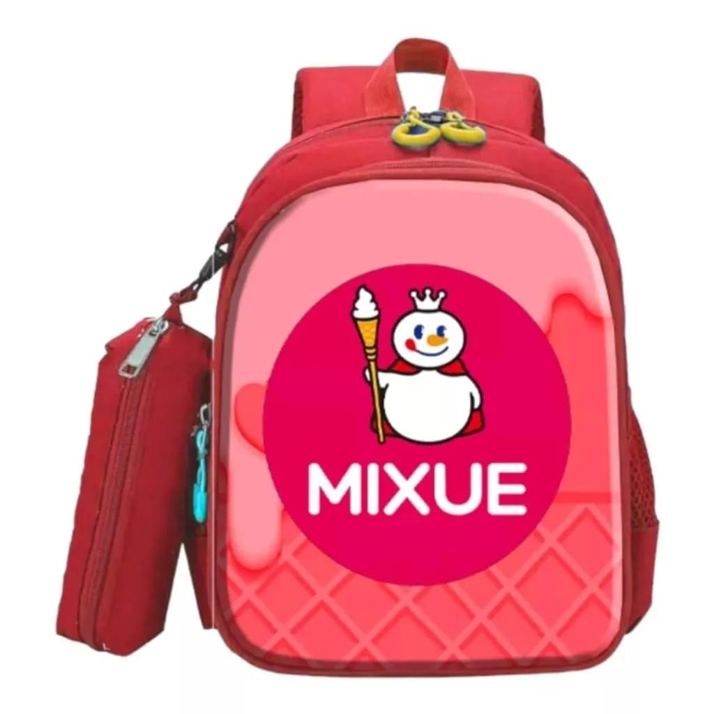 GGS Tas Ransel Anak Sekolah PAUD TK SD LAKI Perempuan ank2 2in1 PREMIUM VIRAL terbaru 2023 karakter ES KRIM MIXUE terlaris bisa COD murah 2023