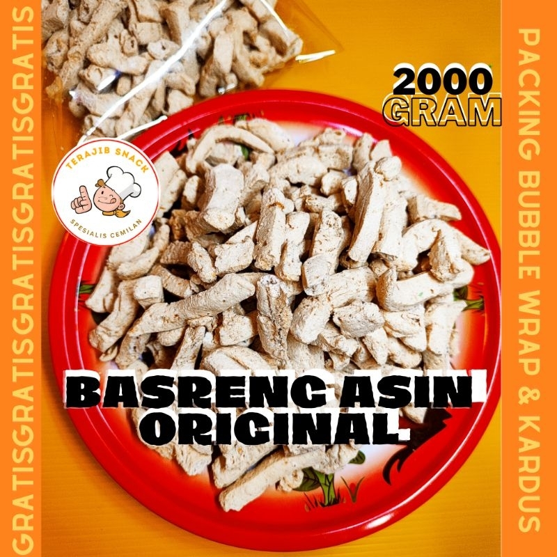 

STIK BASRENG ASIN ORIGINAL 2 KG SNACK KILOAN BASO GORENG