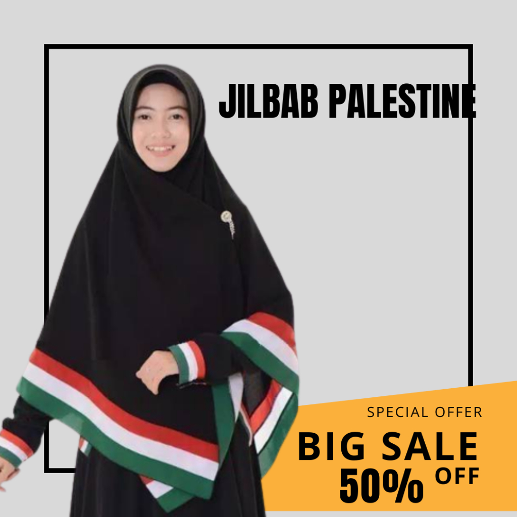 (COD) JILBAB PALESTIN 130X130