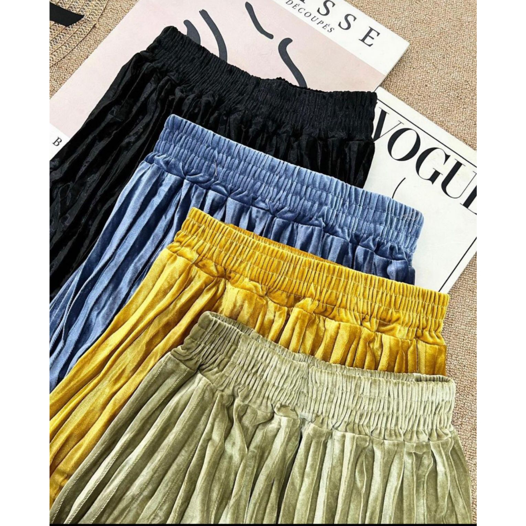 ROK PREMIUM PLISKET IMPORT KOREAN/ROK PLISKET PREMIUM BLUDRU VELVET 7/8 /ROK PLISKET JUMBO