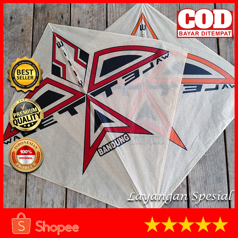 LAYANGAN SUPER SEOT TOURNAMENT WILLY WALET ORIGINAL BANDUNG / ARKU LEMBEK BEROTOT / ISI 10 PCS / ARK