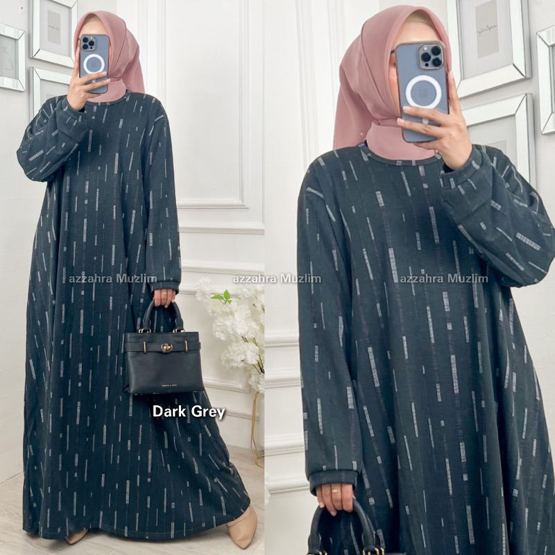 Meira Jumbo Maxy - Gamis Diana Denim Jumbo LD120+ / Misel jumbo / Jumbo Melissa / 025-7359