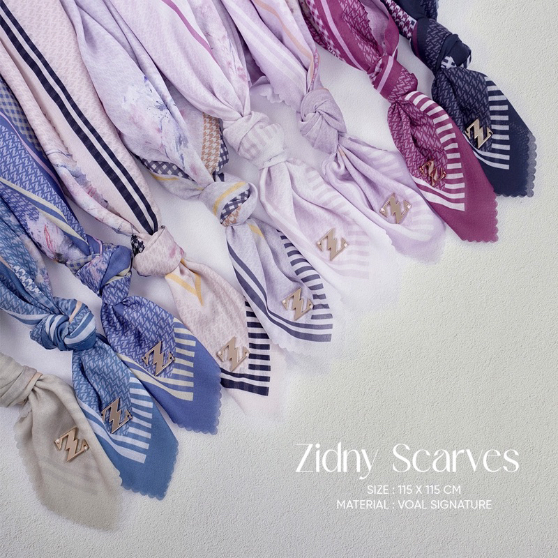 ZIDNY SCARF ORIGINAL ZASKIA SUNGKAR- AQRFASHION