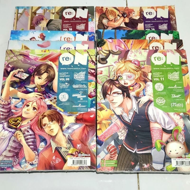 [READY SEGEL] Komik Reon re:on Comics Indonesia Vol 5 10 11 12 16 18 19 20 22 Original Official  Man