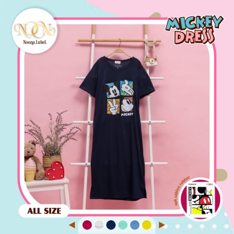 Pre Order Midi Dress Mickey by Noona bisa Cod