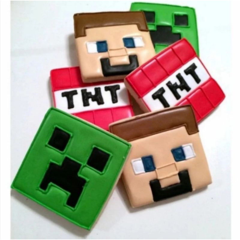 

Catanova Butter Kukis Hias Tema Minecraft