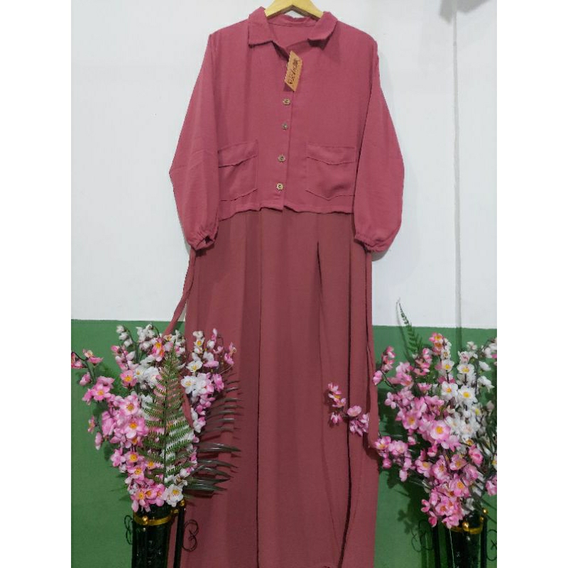 gamis two tone BATA