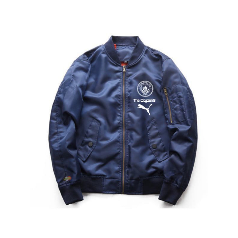 Jaket Bomber ManCity Jaket Bola Manchester city Terbaru