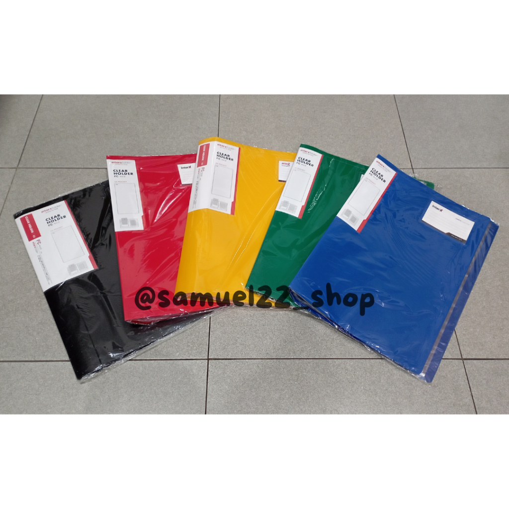 

Map Clear Holder F4 Isi 60 Inter X / Display Book 60 Pocket Inter X