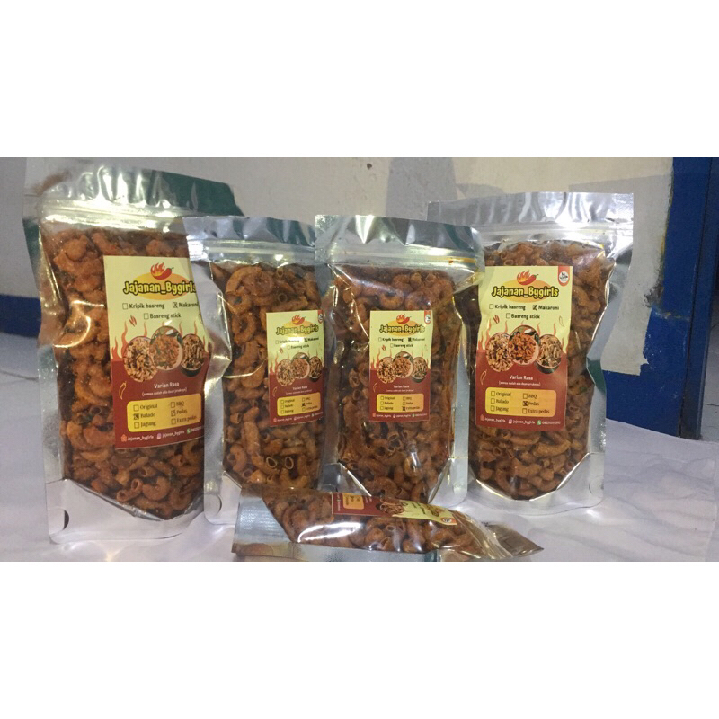 

MAKARONI PEDAS DAUN JERUK/MAKARONI KRIUK 60gram