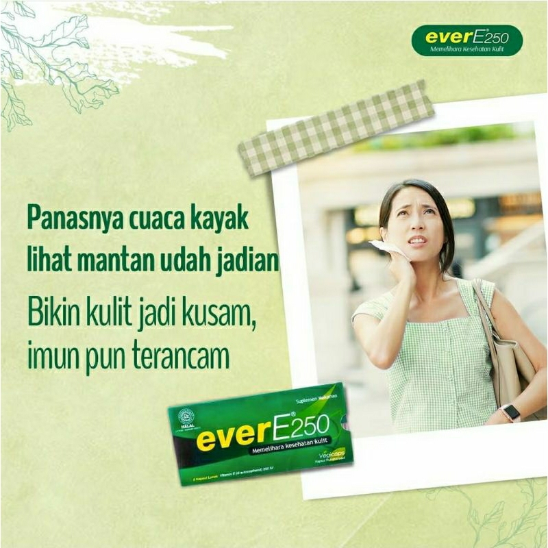 EVER E 250 IU 6 Kapsul Lunak