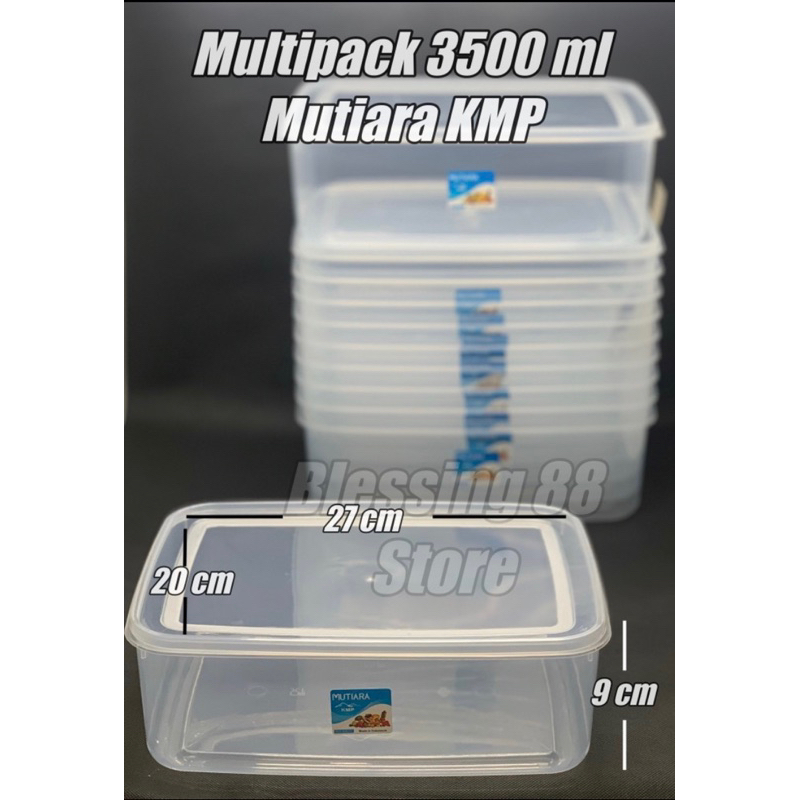 Sealware 3500ml Mutiara KMP BPL022 / Kotak Makanan / Wadah Makanan / Food storage / Food container /