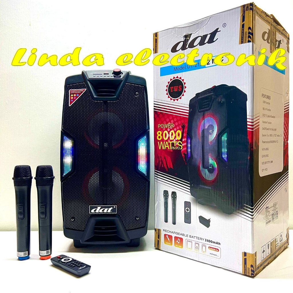 SPEAKER PORTABLE MEETING WIRELESS DAT DT 2126 ORIGINAL DAT DT2126