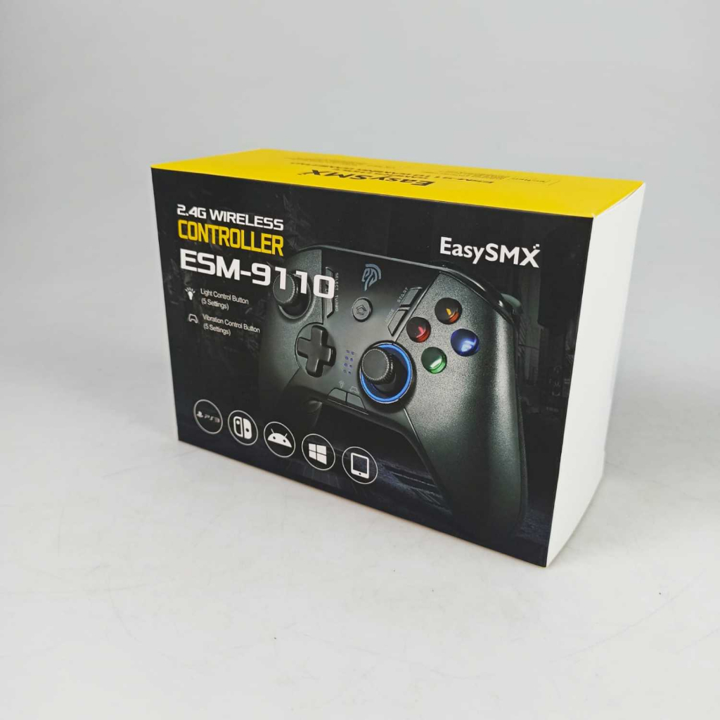 EasySMX Gamepad Wireless Gaming Controller 2.4G Dualshock PC Android