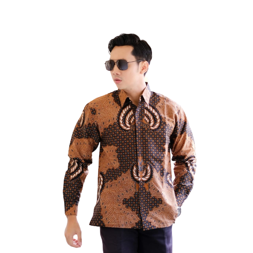 KAPAL KANDAS SOGAN BATIKSOLOAMANAH KEMEJA BAJU BATIK PRIA SOLO LENGAN PENDEK PANJANG LAPIS FURING ATASAN BATIK PREMIUM MODERN KATUN HALUS PEKSI MUKTI PARANG CENDONO ARINI KINASIH TUNIK MERAK BIRU BUNGA MERAH BOKOR LAWASAN TUNIK ANDIN NAKULA NAVY JAYA SM