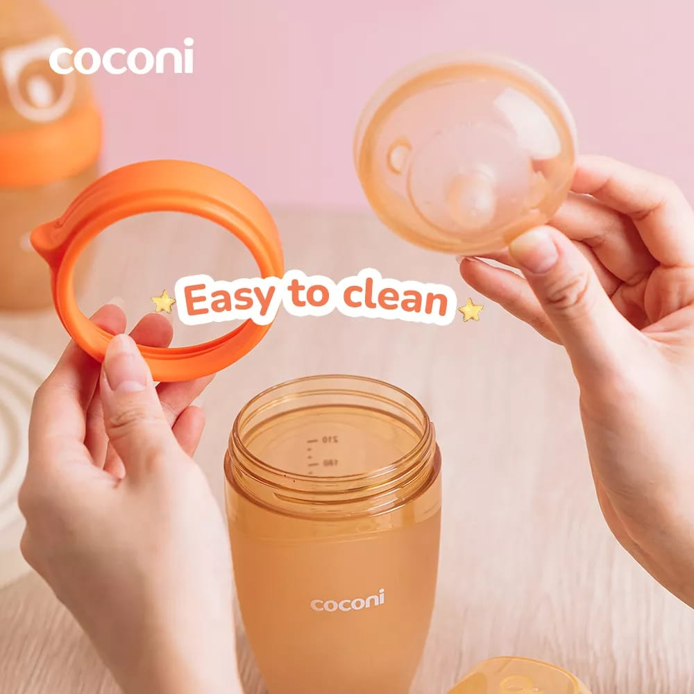 Coconi Ultra Wide Neck Baby silicone Bottle - Botol Silikon Bayi