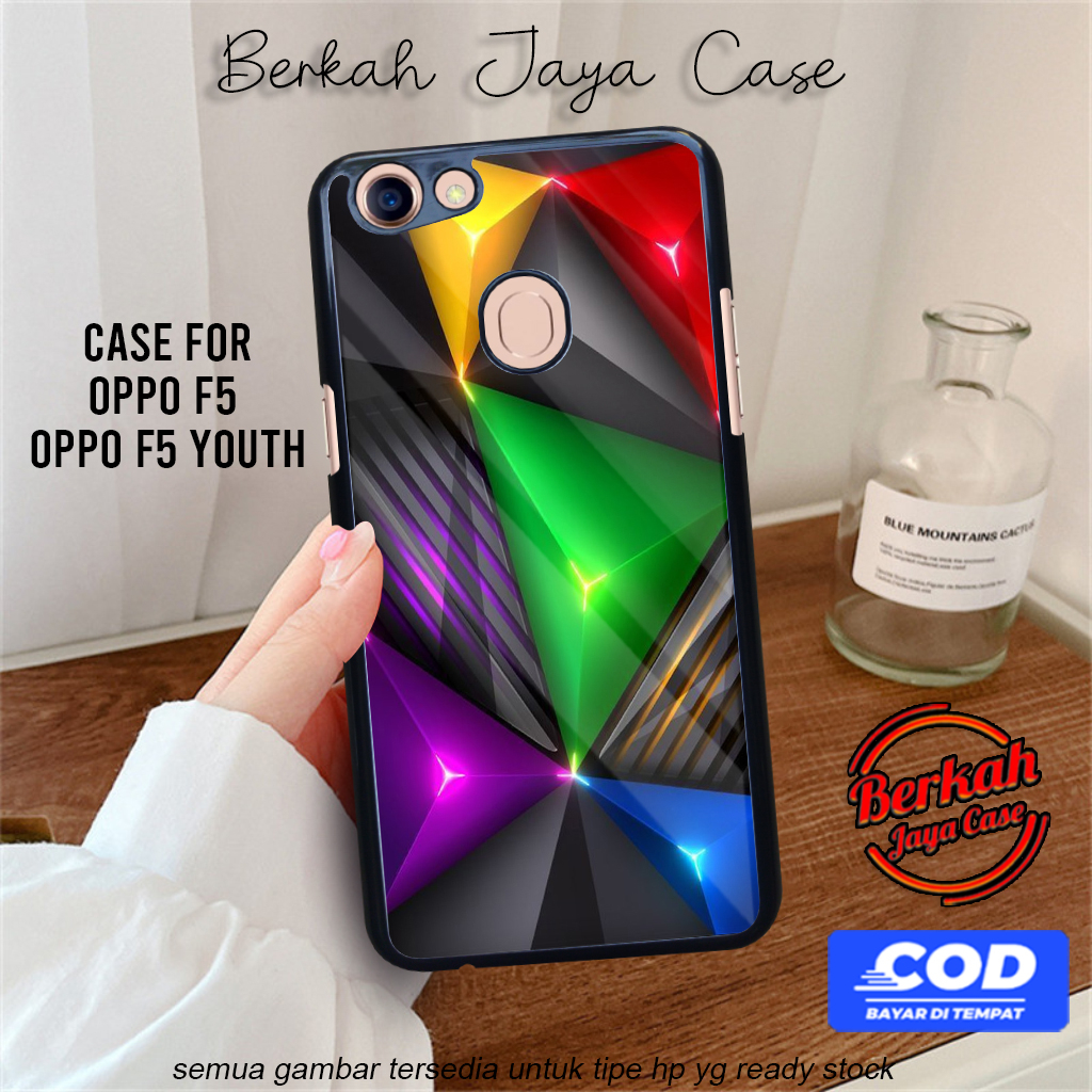 Berkah Case Oppo F5 Oppo F5 Youth Pelindung Hp Motif ABSTRAK Case Lucu Casing Hp Keren Case Hardcase