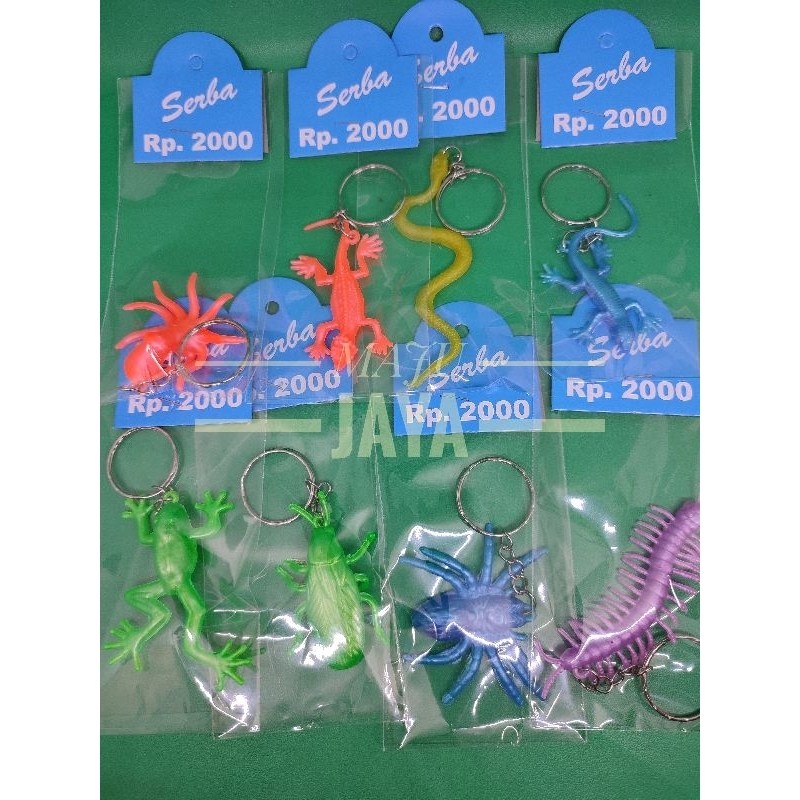 Gantungan Kunci Ganci Serangga Isi 20 Pcs