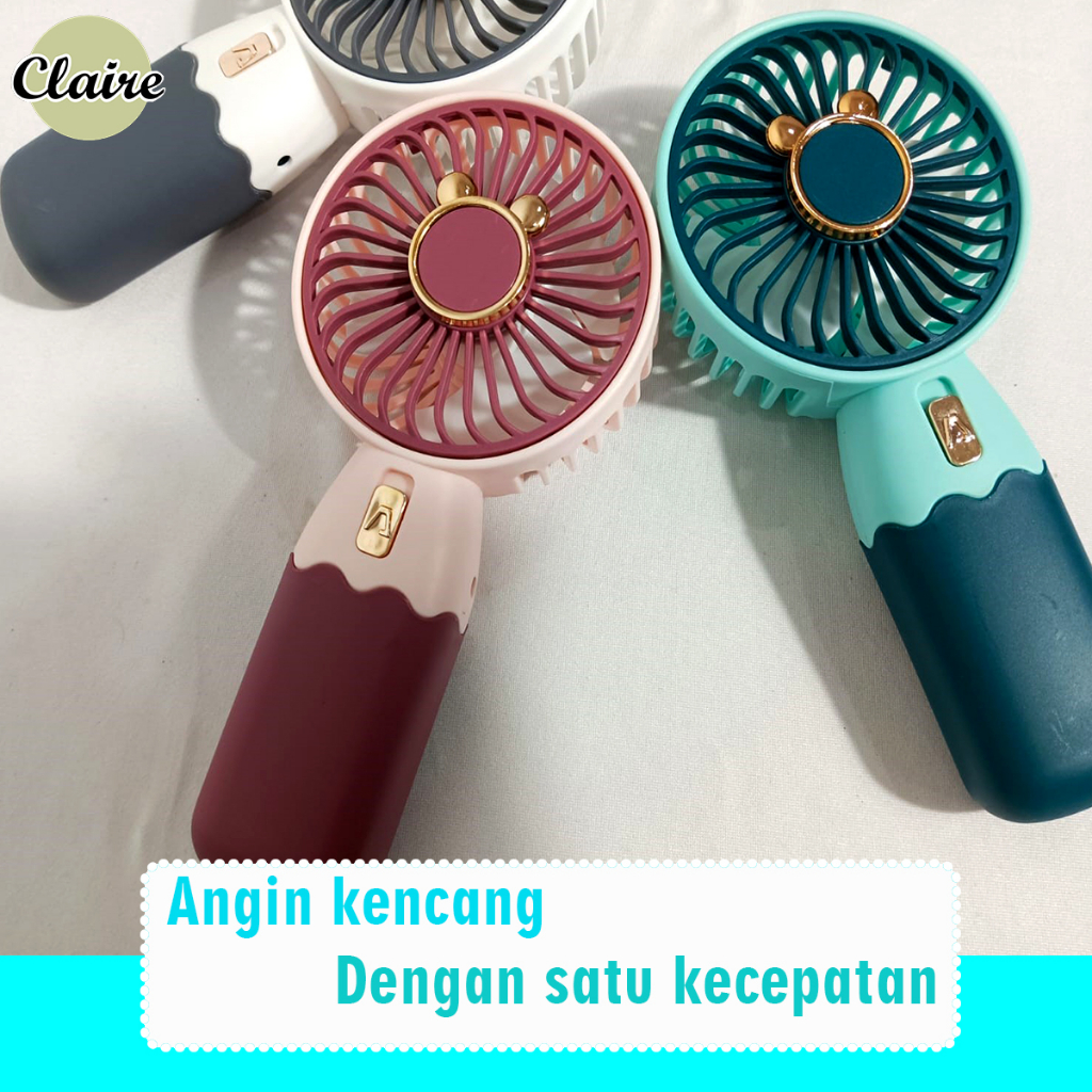 Kipas Angin Mini Genggam Cute / Kipas Portable