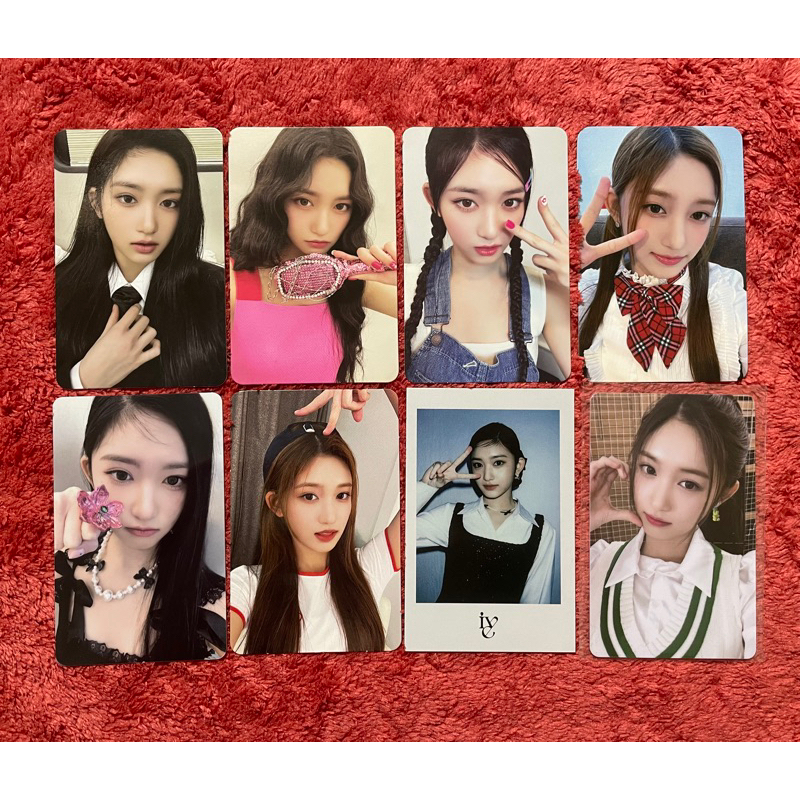 OFFICIAL PHOTOCARD PC LEESEO IVE ALBUM I’AM AFTER LIKE POB BENEFIT NAMIL MUSIC SOUNDWAVE LUCKY DRAW 