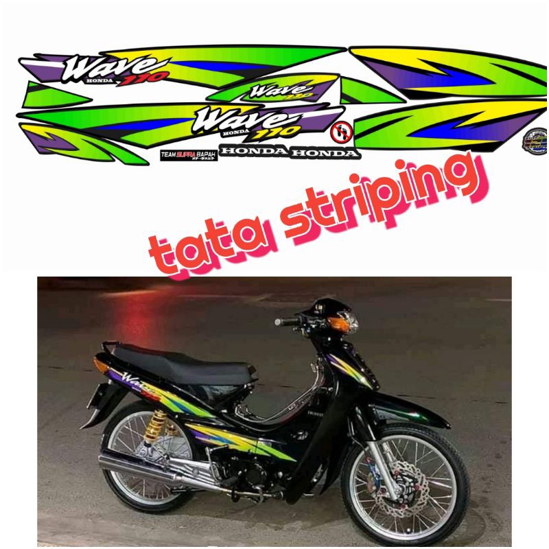 striping wave 100 Thailand supra x