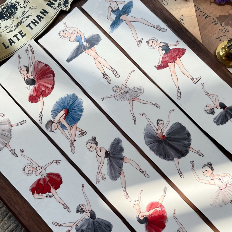 

Yi Er Ballerina Washi and PET Tape