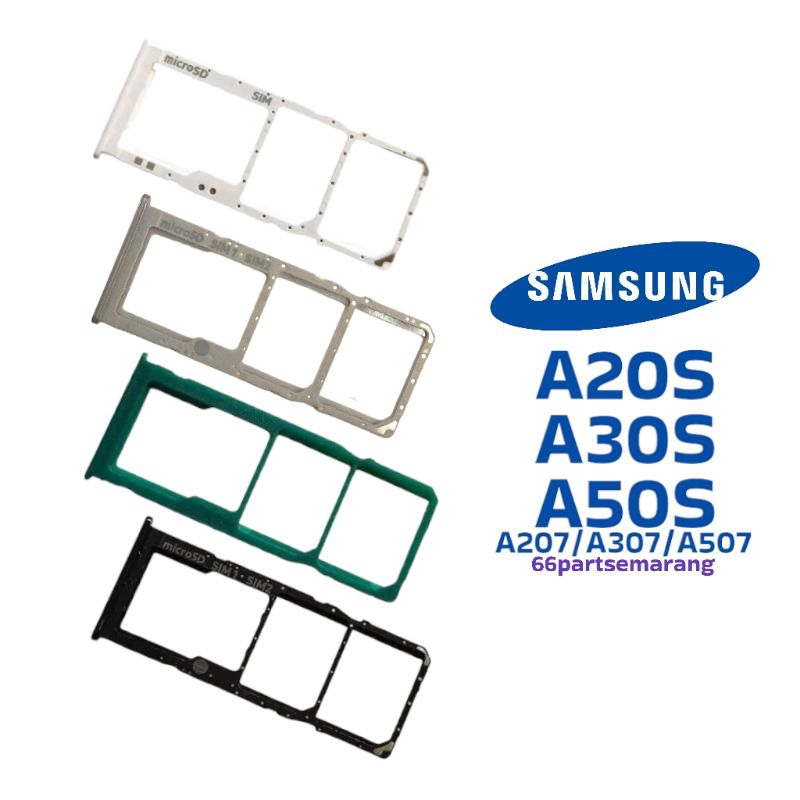 Simtray Simlock Tempat Kartu Sim Samsung A50S / A20S / A30S A507 A207 A307  Copotan Cabutan Bekas
