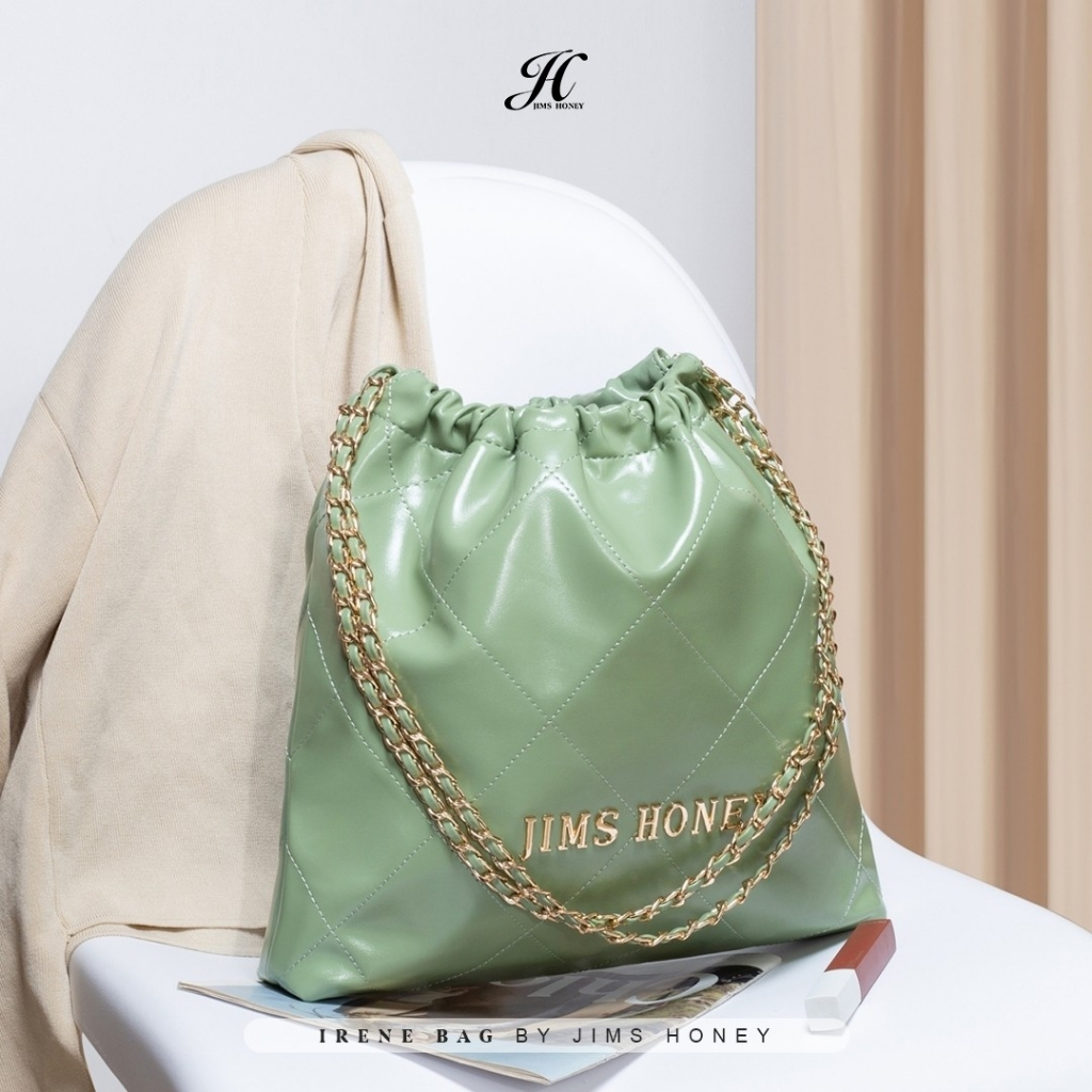 Irene bag Tas Serut Wanita original Jims Honey realpic cod exclusive tas jumbo pouch official store