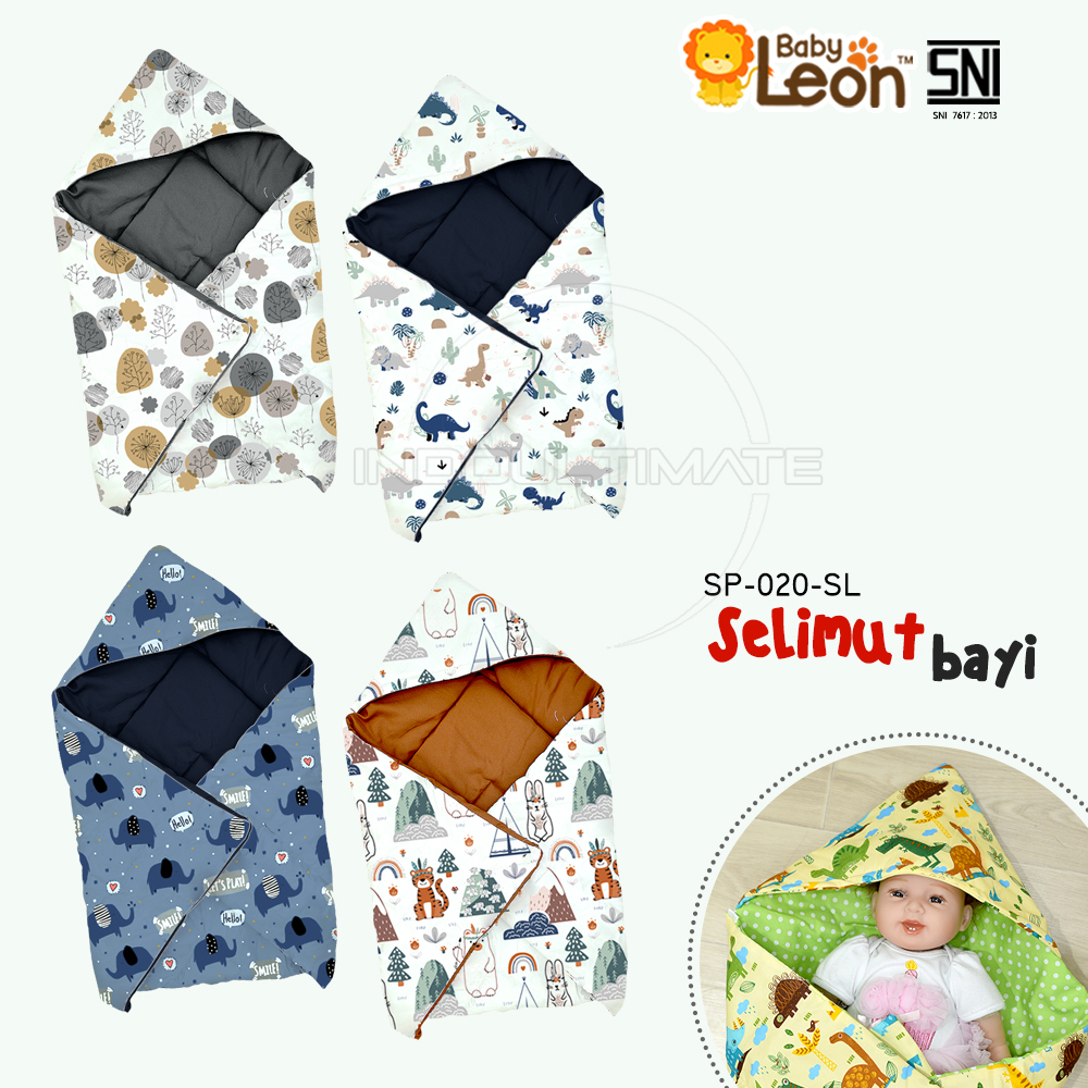 BABY STAR Selimut Diapers Selimut Bayi Baru Lahir Motif BS-040 Selimut Bayi Tebal Baby Blanket Selimut Topi Bayi Selimut Tidur Bayi Selimut Hoodie Hoodie Blanket Perlengkapan tidur bayi kamar bayi Alas Tidur Bayi SP-020-SL BABY LEON